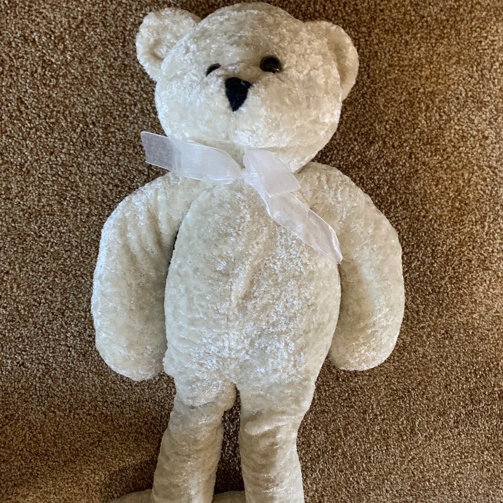 pbc international white teddy bear